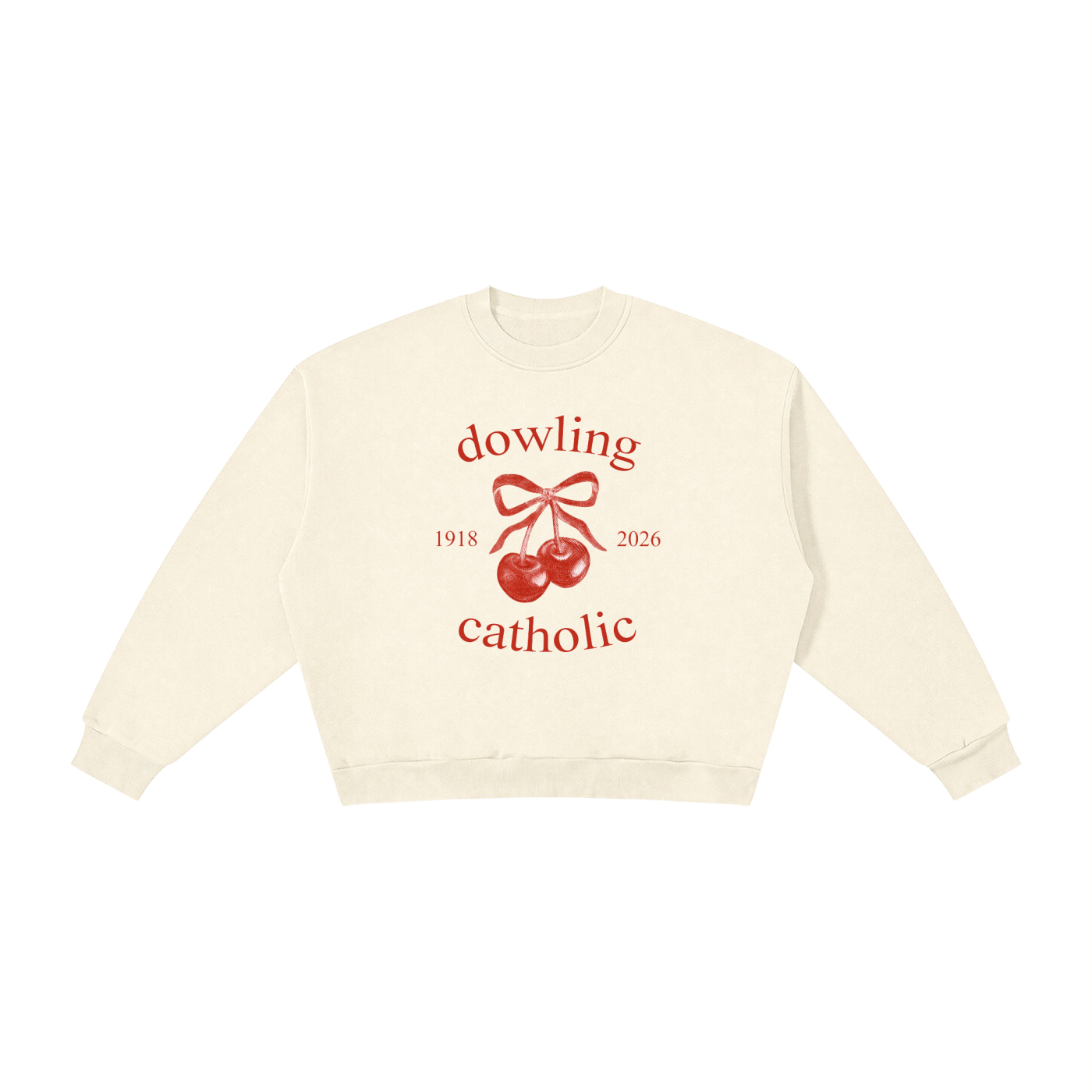 Womens' Crewneck "Cherry" Sweatshirt
