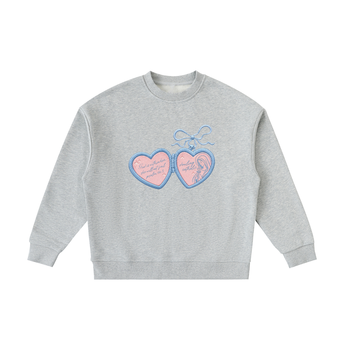 Kids' Mary Locket Crewneck Sweatshirt