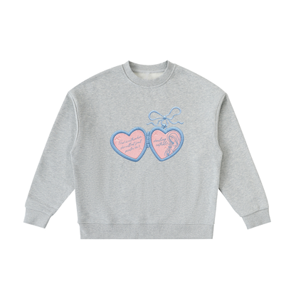 Kids' Mary Locket Crewneck Sweatshirt